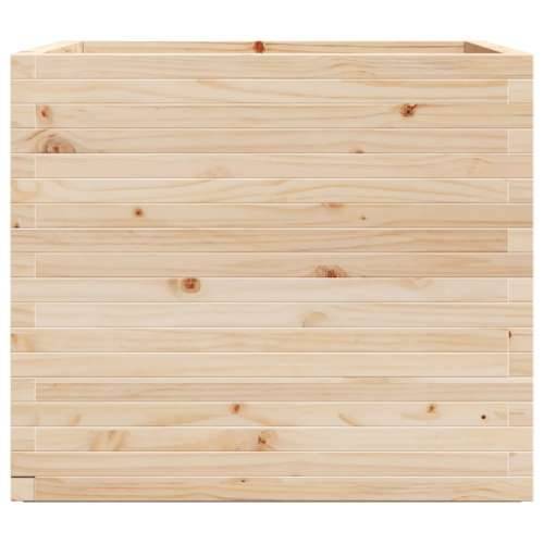 Vrtna sadilica 80 x 80 x 72 cm od masivne borovine - Prirodna boja bora 80 x 80 x 72 cm 1 Cijena