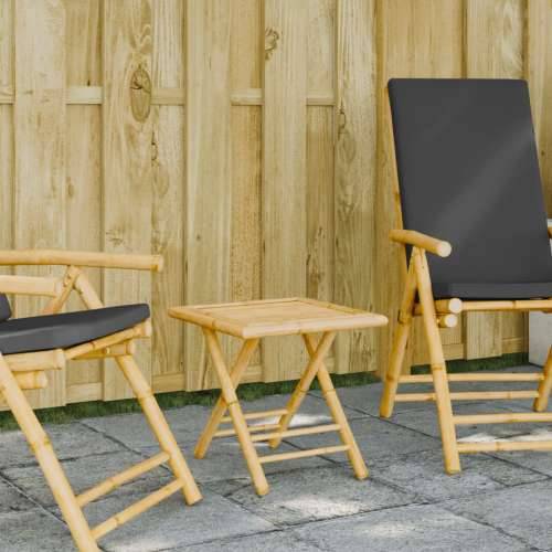 Sklopivi vrtni stolić 45 x 45 x 45 cm od bambusa - 45 x 45 x 45 cm 1 Cijena
