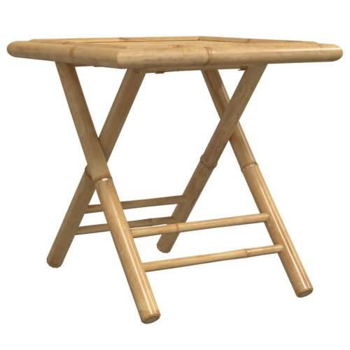 Sklopivi vrtni stolić 45 x 45 x 45 cm od bambusa - 45 x 45 x 45 cm 1 Cijena