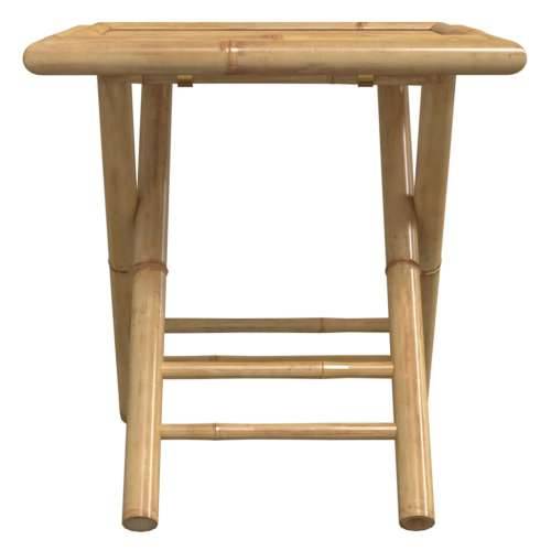 Sklopivi vrtni stolić 45 x 45 x 45 cm od bambusa - 45 x 45 x 45 cm 1 Cijena