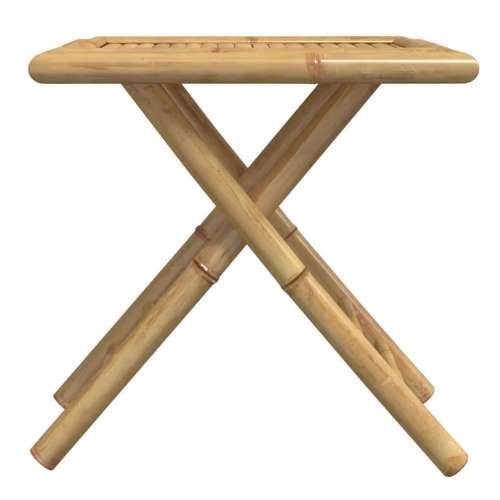 Sklopivi vrtni stolić 45 x 45 x 45 cm od bambusa - 45 x 45 x 45 cm 1 Cijena