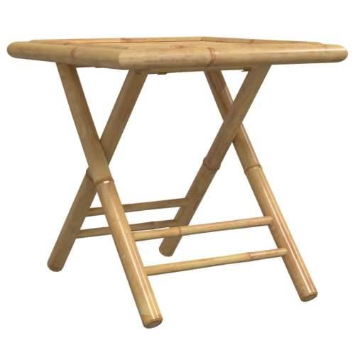 Sklopivi vrtni stolić 45 x 45 x 45 cm od bambusa - 45 x 45 x 45 cm 1 Cijena