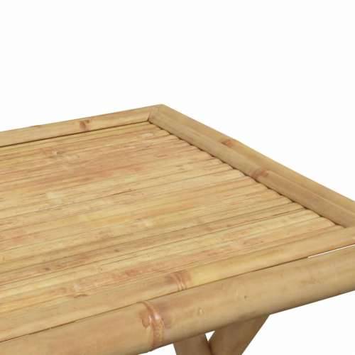Sklopivi vrtni stolić 45 x 45 x 45 cm od bambusa - 45 x 45 x 45 cm 1 Cijena