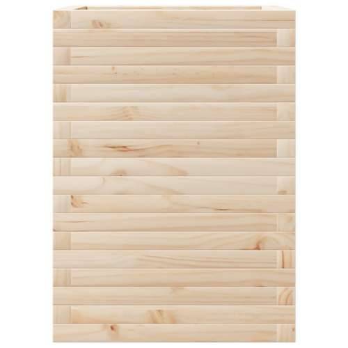 Vrtna sadilica 50x50x68,5 cm od masivne borovine - Prirodna boja bora 50 x 50 x 68.5 cm 1 Cijena