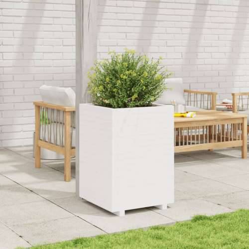 Vrtna sadilica bijela 50x50x72,5 cm od masivne borovine - Bijela 50 x 50 x 72.5 cm 1 Cijena