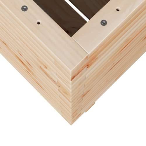 Vrtna sadilica 70x70x72 cm od masivne borovine - Prirodna boja bora 70 x 70 x 72 cm 1 Cijena