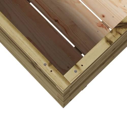 Vrtna sadilica 70x40x72 cm od impregnirane borovine - Prirodno impregnirano 70 x 40 x 72 cm 1 Cijena