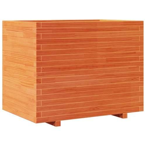 Vrtna sadilica voštano smeđe boje 90 x 60 x 72 cm od borovine - Voštano smeđa 90 x 60 x 72 cm 1 Cijena