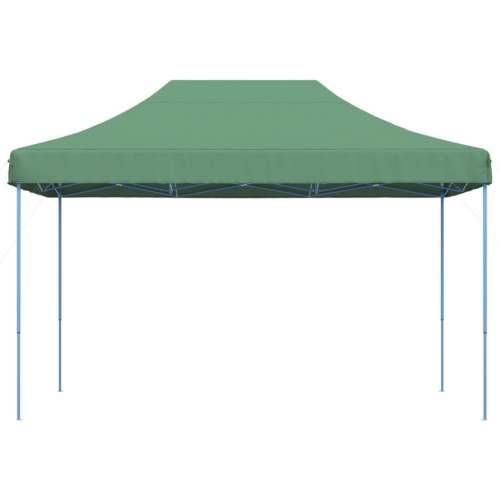 Sklopivi prigodni šator za svadbe - šator za zabave zeleni 410 x 279 x 315 cm - Zelena 1 Bez bočnog zida Cijena