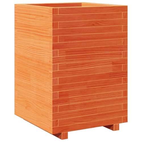 Vrtna sadilica voštano smeđe boje 50x50x72,5 cm od borovine - Voštano smeđa 50 x 50 x 72.5 cm 1 Cijena