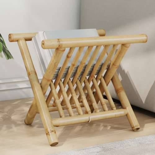 Stalak za časopise 42 x 30,5 x 34,5 cm od bambusa Cijena