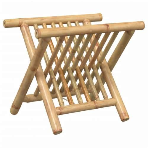 Stalak za časopise 42 x 30,5 x 34,5 cm od bambusa Cijena