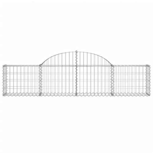 Lučne gabionske košare 15 kom 200x30x40/60 cm pocinčano željezo - 200 x 30 x 40/60 cm 15 Cijena
