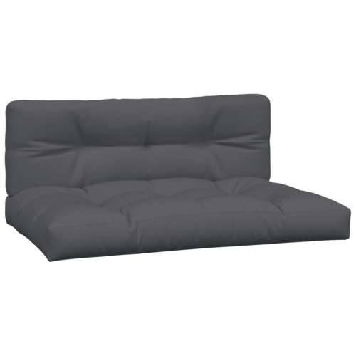 Vrtna garnitura - 4-dijelni set vrtnih sofa od paleta s jastucima od drva bagrema - Antracit 1 kutna + 2x srednja + stol Tamno s Cijena
