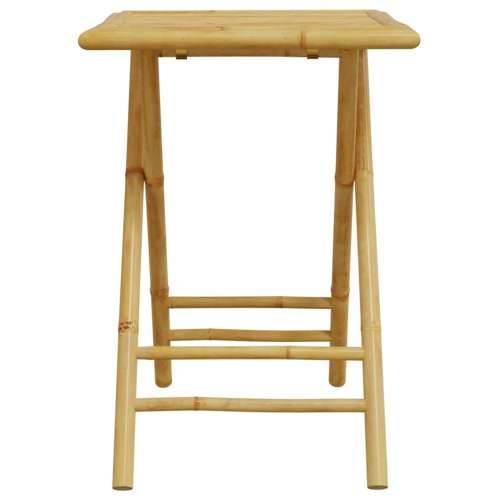 Sklopivi vrtni stol 55 x 55 x 75 cm od bambusa - 55 x 55 x 75 cm 1 Cijena