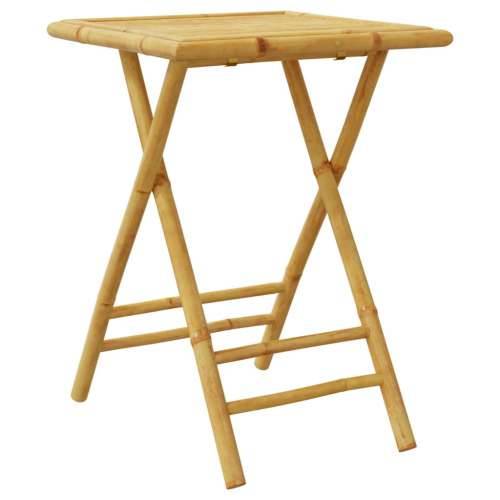 Sklopivi vrtni stol 55 x 55 x 75 cm od bambusa - 55 x 55 x 75 cm 1 Cijena