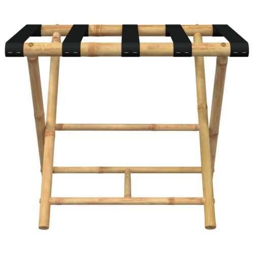 Sklopivi stalak za prtljagu 62 x 42 x 50,5 cm od bambusa Cijena