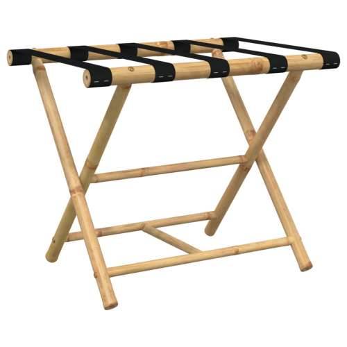 Sklopivi stalak za prtljagu 62 x 42 x 50,5 cm od bambusa Cijena