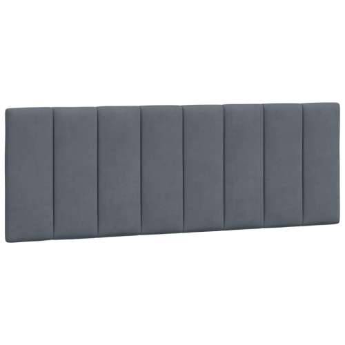 Krevet s madracem tamnosivi 120 x 200 cm baršunasti - Tamno siva 120 x 200 cm Cijena