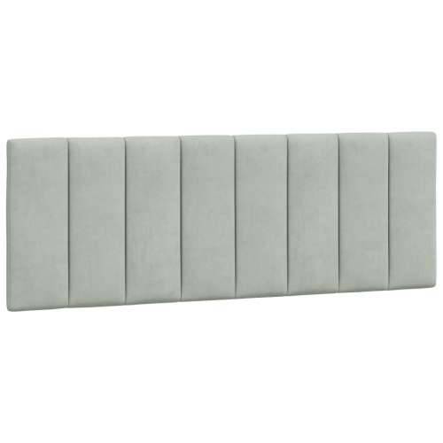 Krevet s madracem svjetlosivi 140x200 cm baršunasti Svjetlosiva 140 x 200 cm Cijena