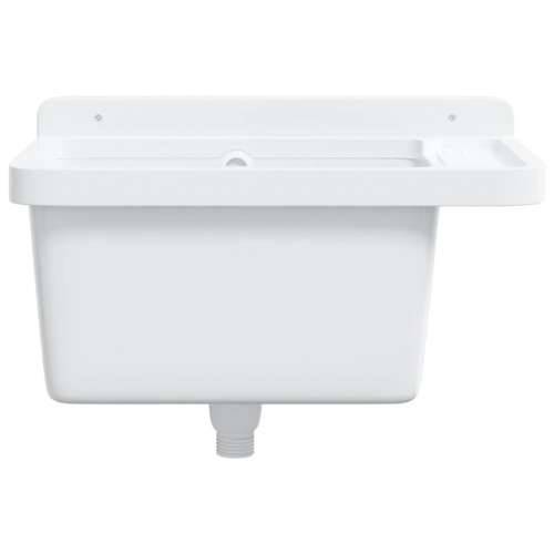 Lavabo - Umivaonik za zidnu montažu bijeli 50 x 35 x 24 cm od smole - Bijela 50 x 35 x 24 cm Cijena