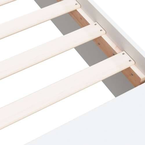 Okvir za krevet bijeli 150x200 cm konstruirano drvo - Bijela 150 x 200 cm Cijena