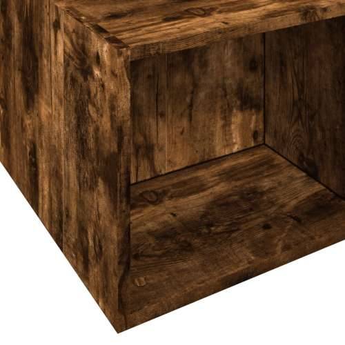 Okvir za krevet boja hrasta 140x190 cm konstruirano drvo - Dimljeni hrast 140 x 190 cm Cijena