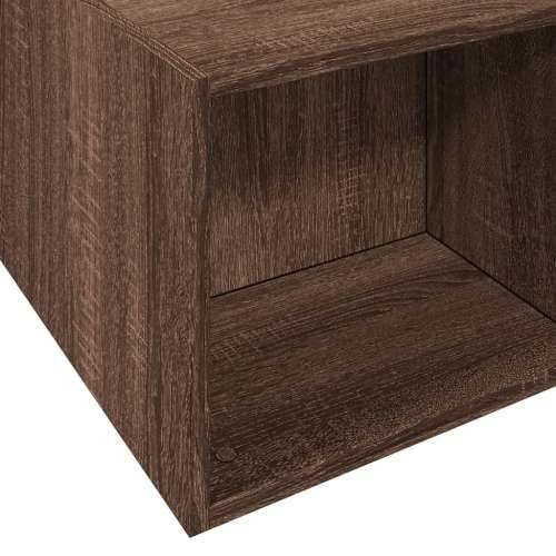 Okvir za krevet smeđi hrast 120x190 cm konstruirano drvo - Smeđi hrast 120 x 190 cm Cijena