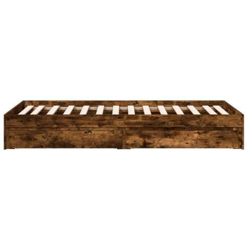 Okvir kreveta s ladicama boja hrasta 100x200 cm Dimljeni hrast 100 x 200 cm Cijena