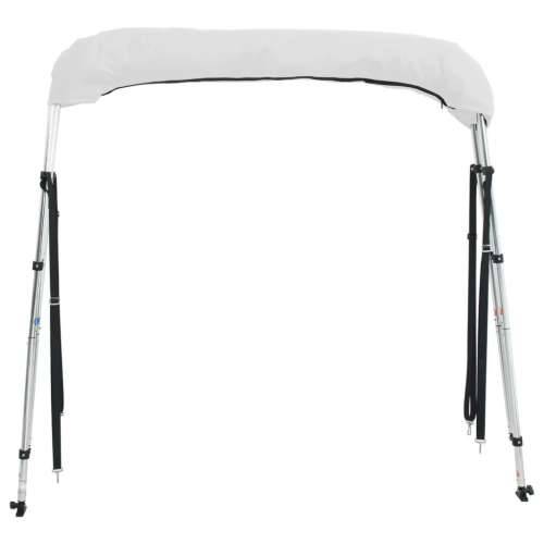 Tenda bimini s 4 luka i bočnim stijenkama 243x(170-182)x137 cm - Bijela 243 x (170-182) x 137 cm 1 bez mrežice Cijena