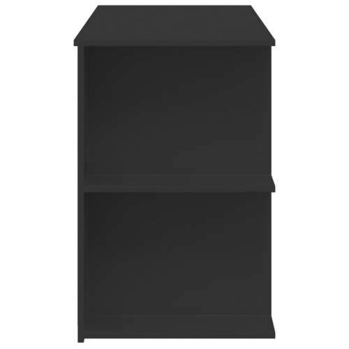 Radni stol crni 140 x 50 x 75 cm od konstruiranog drva - Crna Cijena