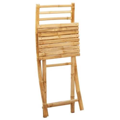 Sklopive vrtne stolice 4 kom 43 x 54 x 88 cm od bambusa - 4 Cijena