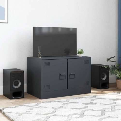 TV ormarić antracit 67 x 39 x 44 cm čelični Antracit 1 Cijena