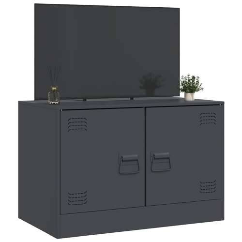 TV ormarić antracit 67 x 39 x 44 cm čelični Antracit 1 Cijena