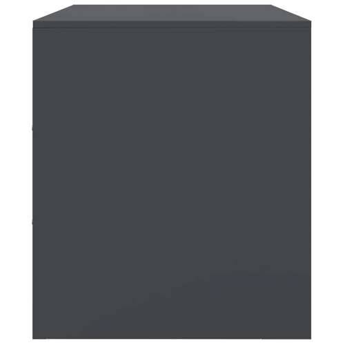 TV ormarić antracit 67 x 39 x 44 cm čelični Antracit 1 Cijena