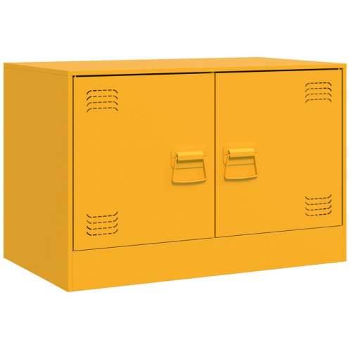 TV ormarić boja senfa 67 x 39 x 44 cm čelični - žuta boja senfa 1 Cijena