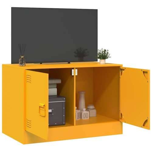 TV ormarić boja senfa 67 x 39 x 44 cm čelični - žuta boja senfa 1 Cijena