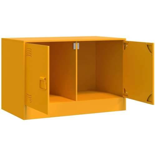 TV ormarić boja senfa 67 x 39 x 44 cm čelični - žuta boja senfa 1 Cijena