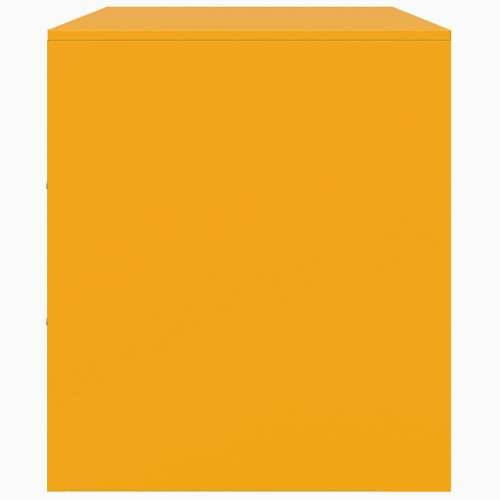 TV ormarić boja senfa 67 x 39 x 44 cm čelični - žuta boja senfa 1 Cijena