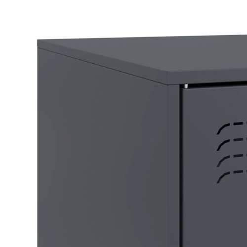 TV ormarići 2 kom antracit 67 x 39 x 44 cm čelični - Antracit 2 Cijena