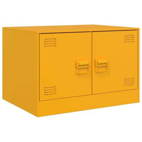 Stolić za kavu boja senfa 67 x 50 x 44 cm čelični - žuta boja senfa 1 Cijena