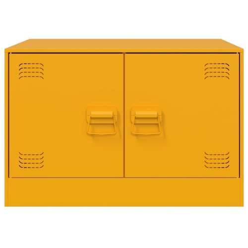 Stolić za kavu boja senfa 67 x 50 x 44 cm čelični - žuta boja senfa 1 Cijena
