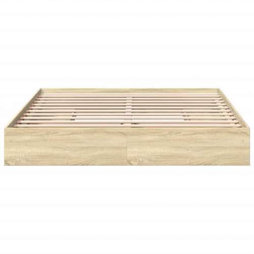 Okvir za krevet s ladicama boja hrasta 180x200 cm sonoma hrast 180 x 200 cm Cijena