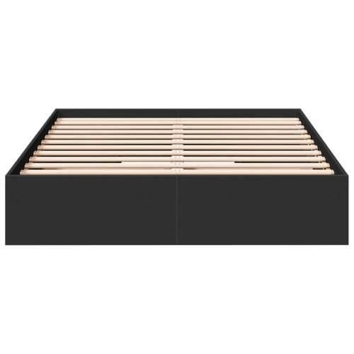 Okvir za krevet s ladicama crna 120x200 cm konstruiranog drva Crna 120 x 200 cm Cijena