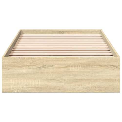 Okvir kreveta s ladicama boja hrasta sonome 75x190 cm drveni sonoma hrast 75 x 190 cm Cijena