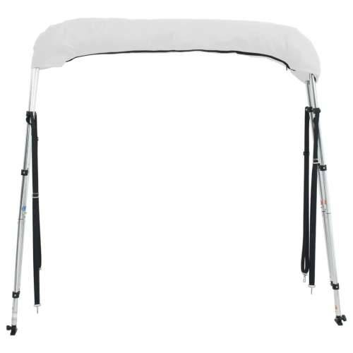 Tenda bimini s 3 luka i bočnim stijenkama 183x(154-167)x137 cm - Bijela 183 x (154-167) x 137 cm 1 bez mrežice Cijena