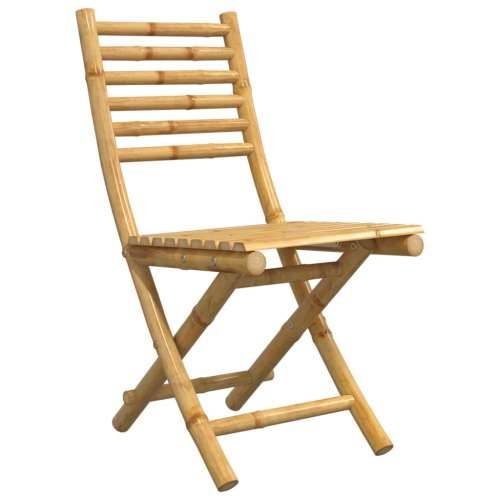 Sklopive vrtne stolice 8 kom 43 x 54 x 88 cm od bambusa - 8 Cijena