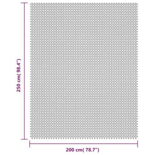 Tepih za šator svjetlosivi 2,5x2 m - Svjetlosiva 2.5 x 2 m 1 Cijena