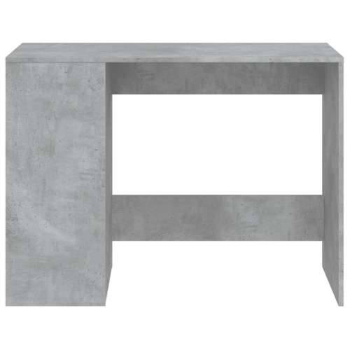 Radni stol boja betona 102 x 50 x 75 cm od konstruiranog drva - Beton siva Cijena