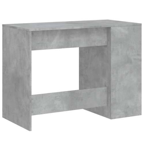 Radni stol boja betona 102 x 50 x 75 cm od konstruiranog drva - Beton siva Cijena